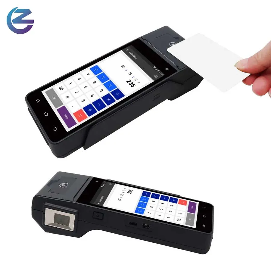 Z90 Supermarket 6digit Handheld Pos Terminal 2gb Ram With In-built Thermal Printer Free Sdk Online Food Ordering of pos machine