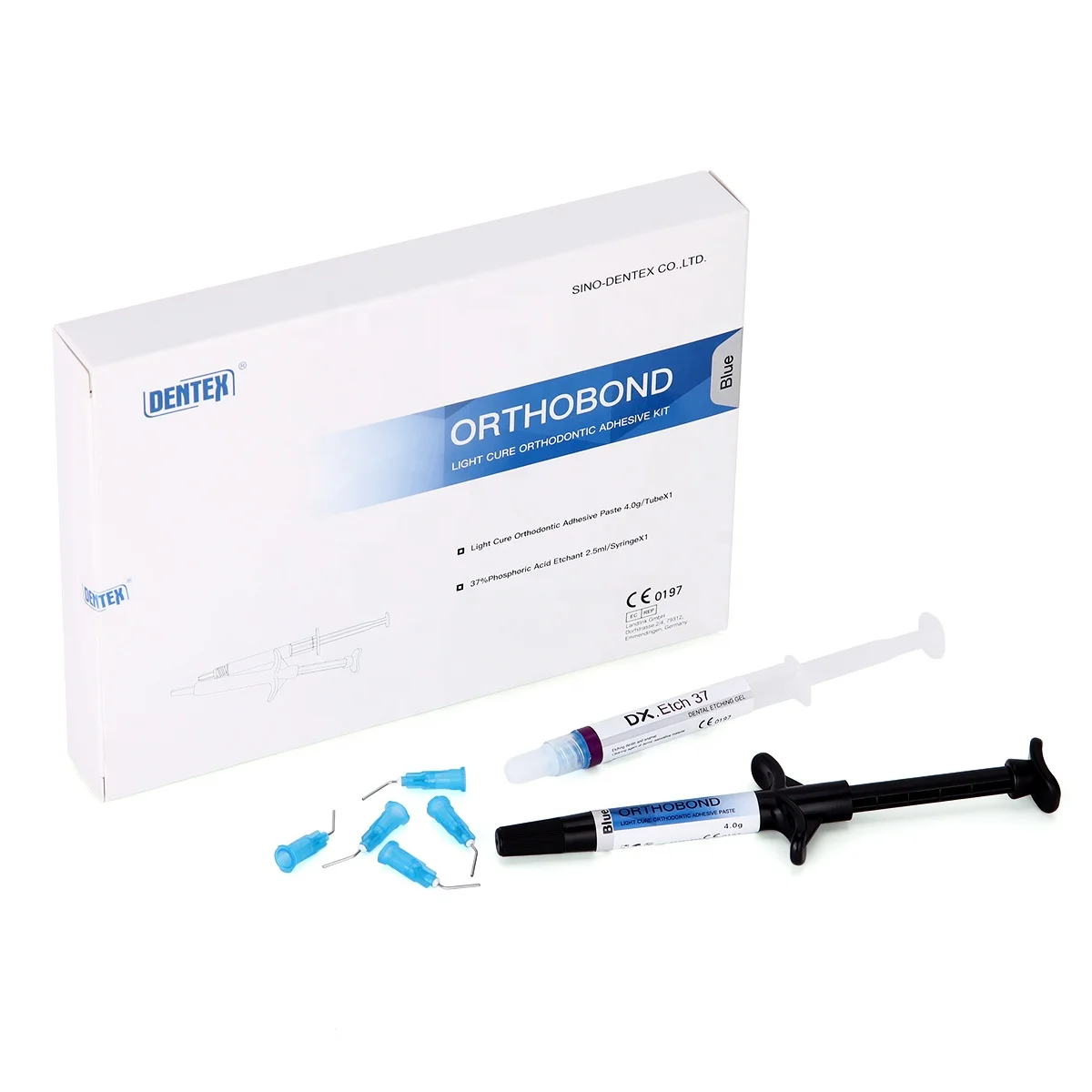 Teeth Repair Resin Adhesive Solutions Blue Light Cure Bonding System Dental Orthodontic Composite Material