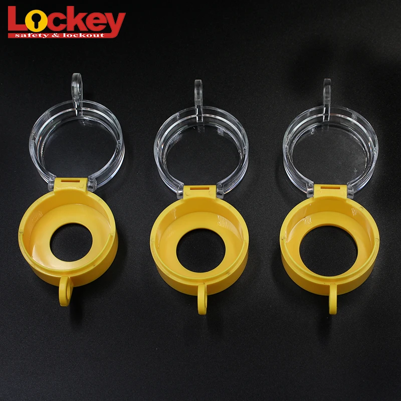 Lockey Transparent Emergency 22mm Switch Push Button Lockout Stop with Safety Protective Cover