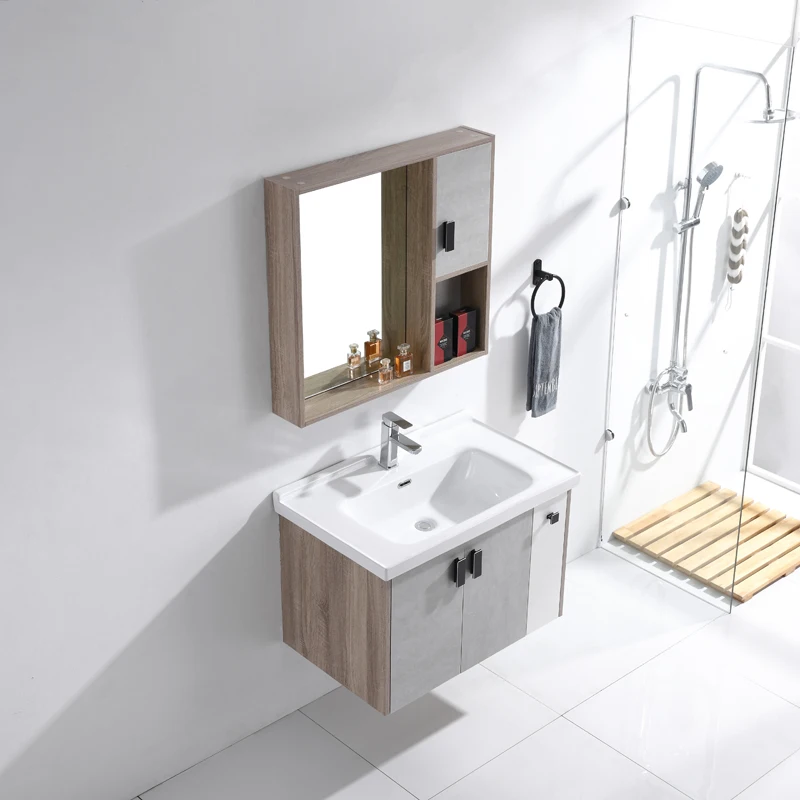 New styles vanity furniture manufacturer bathroom cabinet solid wood