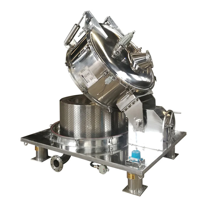 Fully Automatic Centrifuge Top Suspension Scraper Discharge  Flat Plate Centrifuge