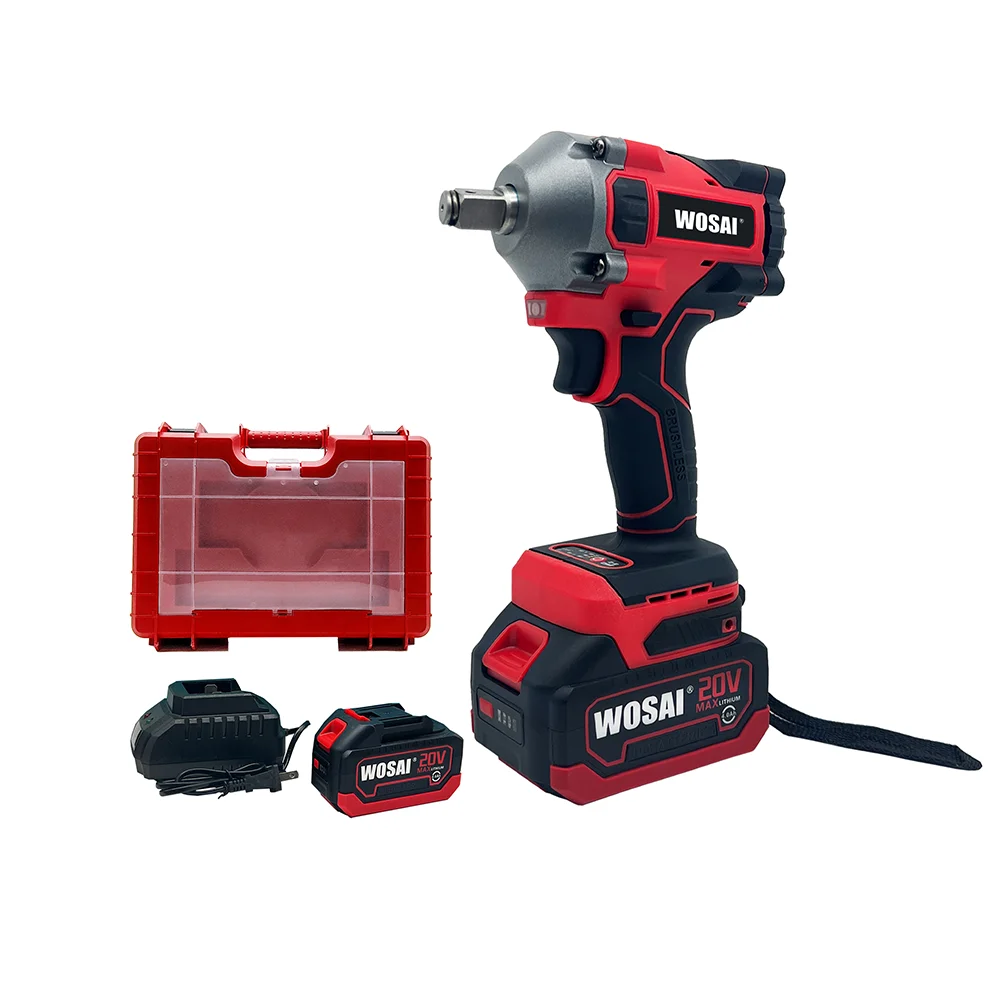 Factory Direct Sale Impact Wrench Tools 550NM Torque Electric Brushless Industrial Impact Wrench