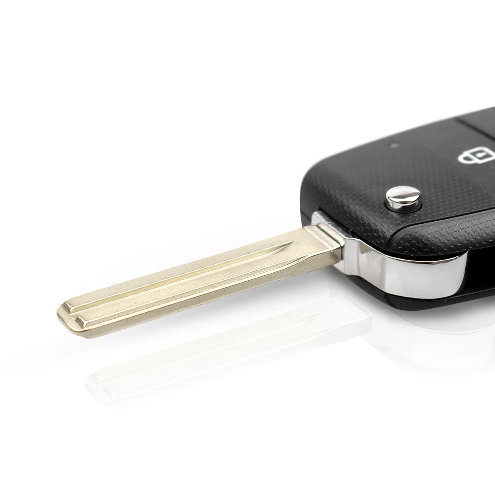 KEYYOU Replacement Flip Folding Remote Key Case Shell For KIA K2 K3 K5 Carens Cerato Forte Key Car Entry