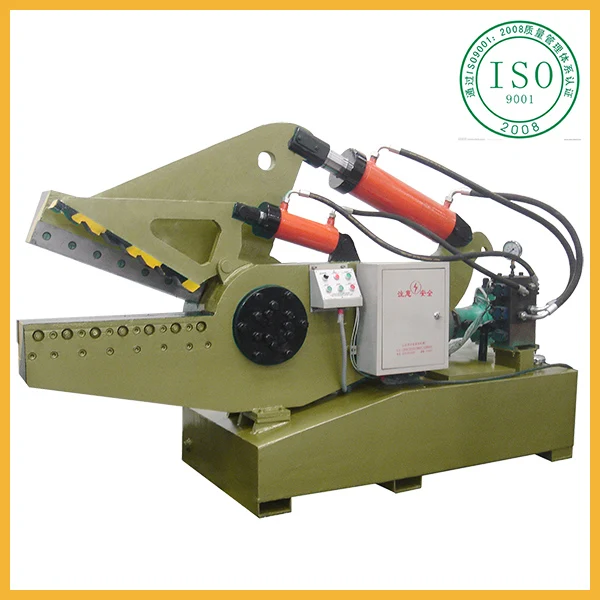 New hydraulic scrap catalytic converter metal coil cutting press machine