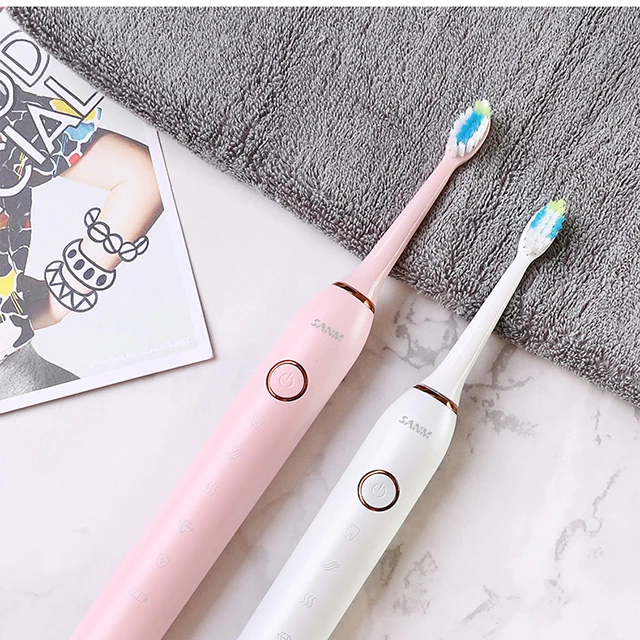 Rooman Start Oral Hygiene Intelligent Automatic Whitening Usb Rechargeable Customized Electric Toothbrush