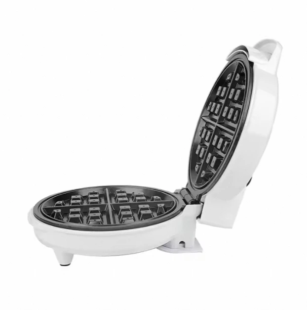 SNACK Round waffle maker Lazy people must have,non-stick pan easy to clean portable customizable