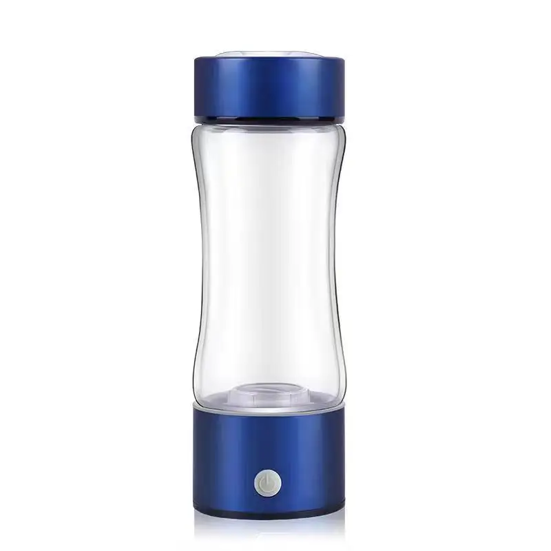 Latest Magnetic Charging Hydrogen Rich Water Cup Portable SPE PEM H2 Water Electrolysis Hydrogen Water Ionizer Generator Bottle