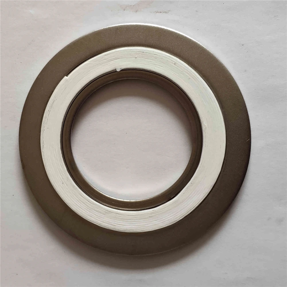 Cheap and high quality metal flat ring spiral wound gasket ss316l with graphite filler