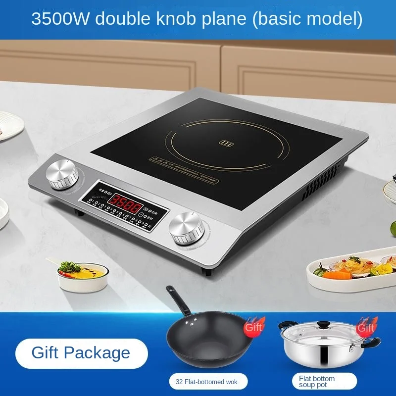 Dual Hot Electric Infrared Ceramic Cooker Stove Portable 3500W Power Digital Touch Stainless Steel Housing Kitchen Appliance