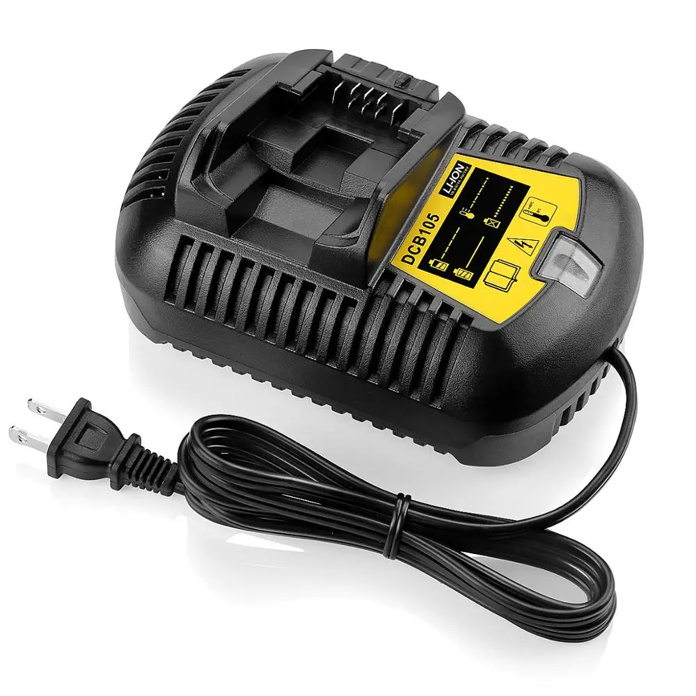 Low Price 10.8V-20V Battery Charger for Dewalt 4.5AchargerDCB105 DCB201 DCB204 Factory