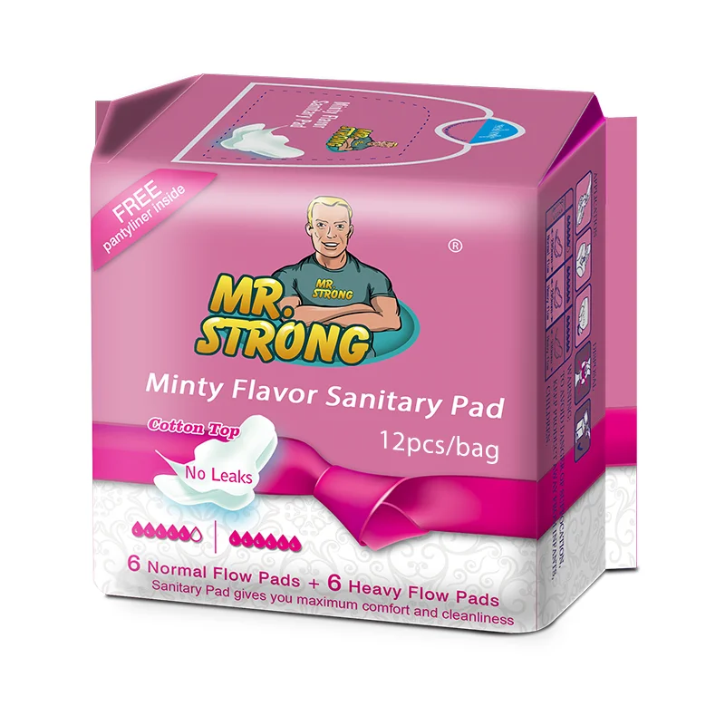 Hot Sale USA and GMP Approved Cotton Female Pads Sanitary with OEM & ODM Service