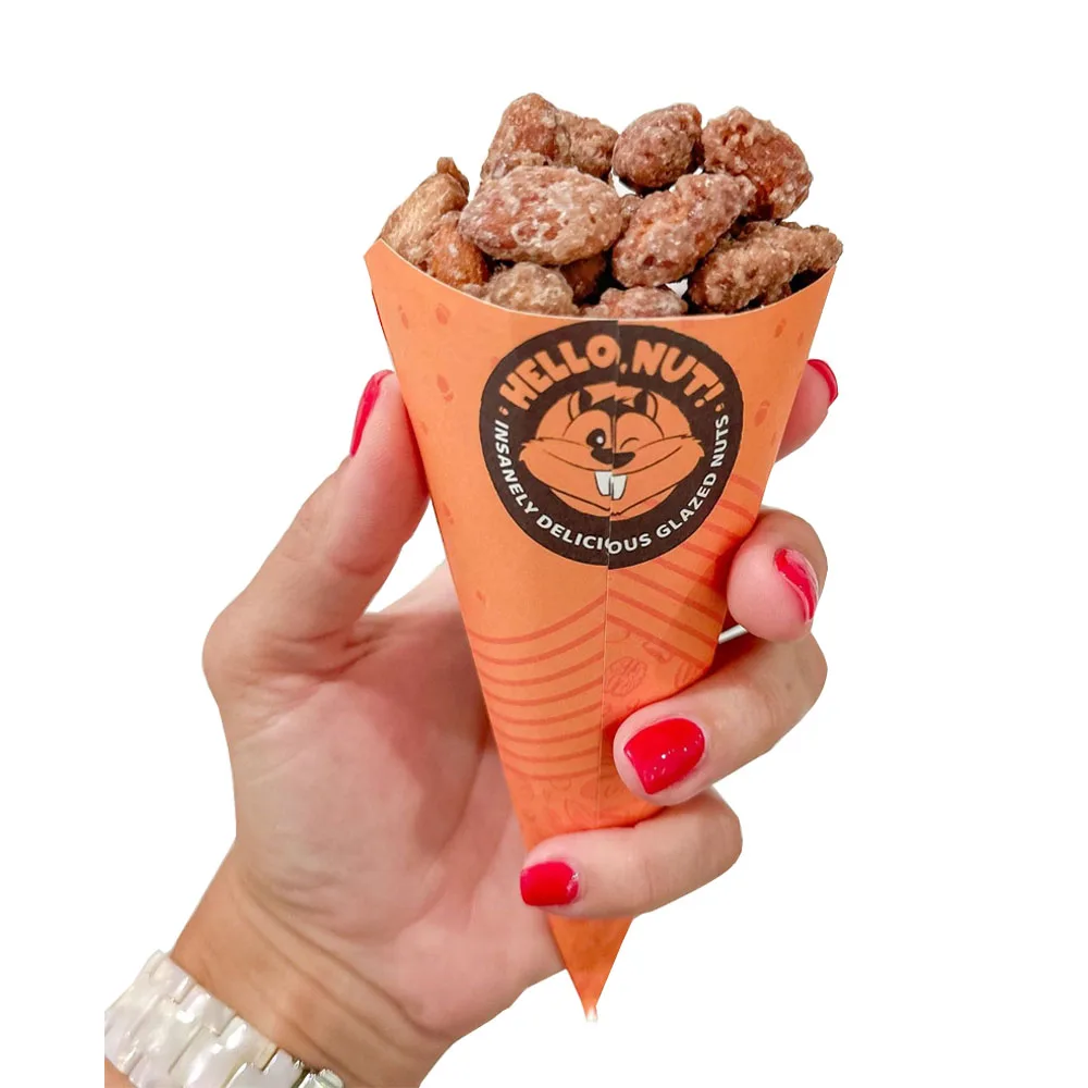 Custom Pancake Waffle Disposable Takeaway Packaging Sweet Crepes Take Away Box Roll Paper