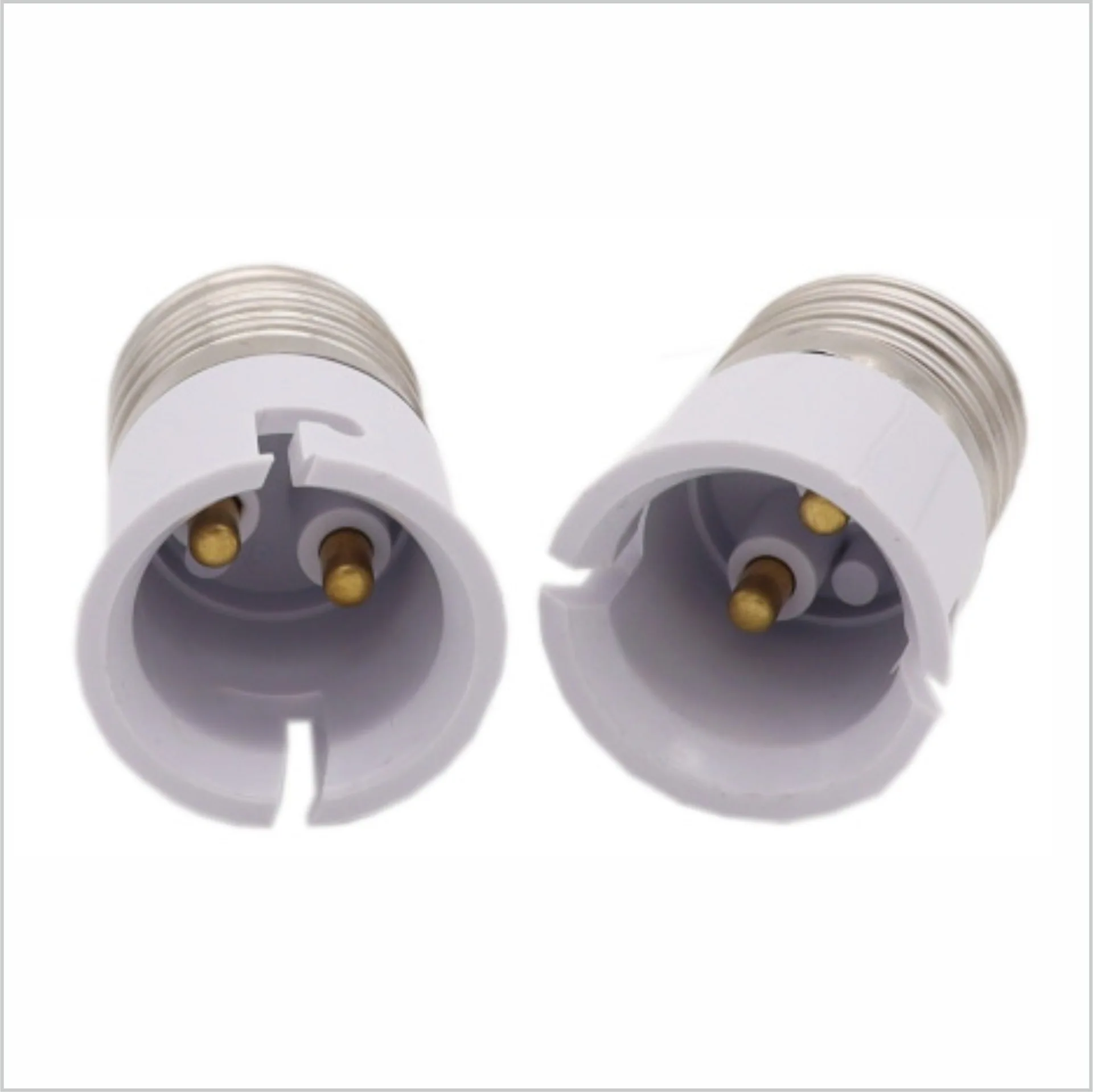 High quality E27 to B22  lamp holder socket flame retardant plastic copper fittings conversion lamp base
