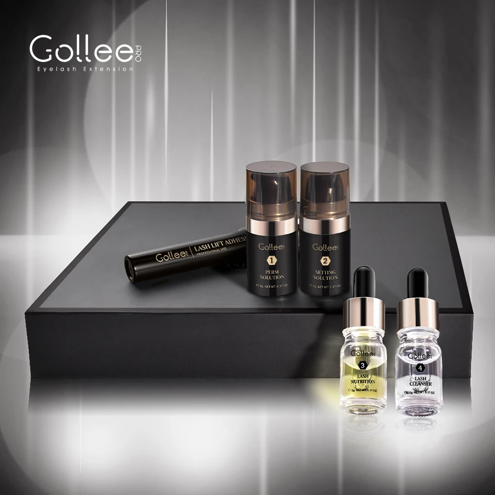 Gollee drop shipping lash lift kit make up be mine eyelash perming perm set logo and ship by fast ship pment