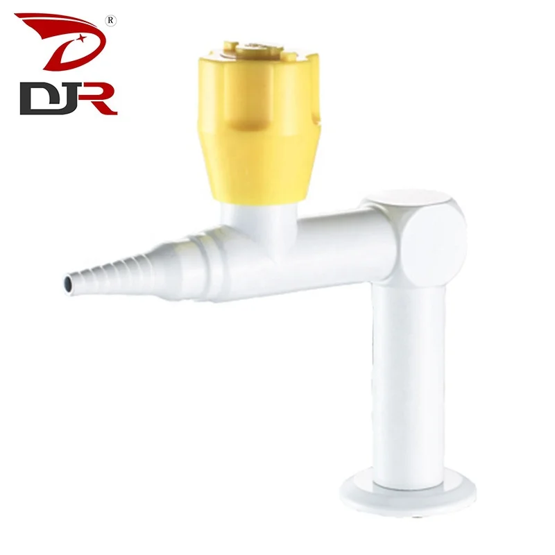 Laboratory accessories 4-ways brass gas cock/faucet/tap/outlet
