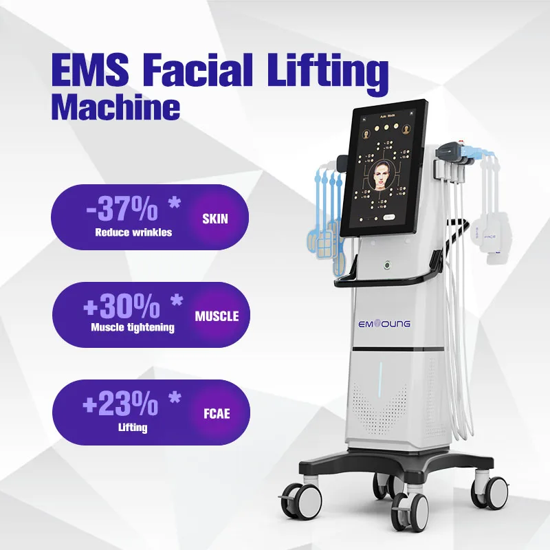 Most Advanced Face Rf Wrinkle Removal Anti-Aging Ems Rf Face Lifting Beauty Machine