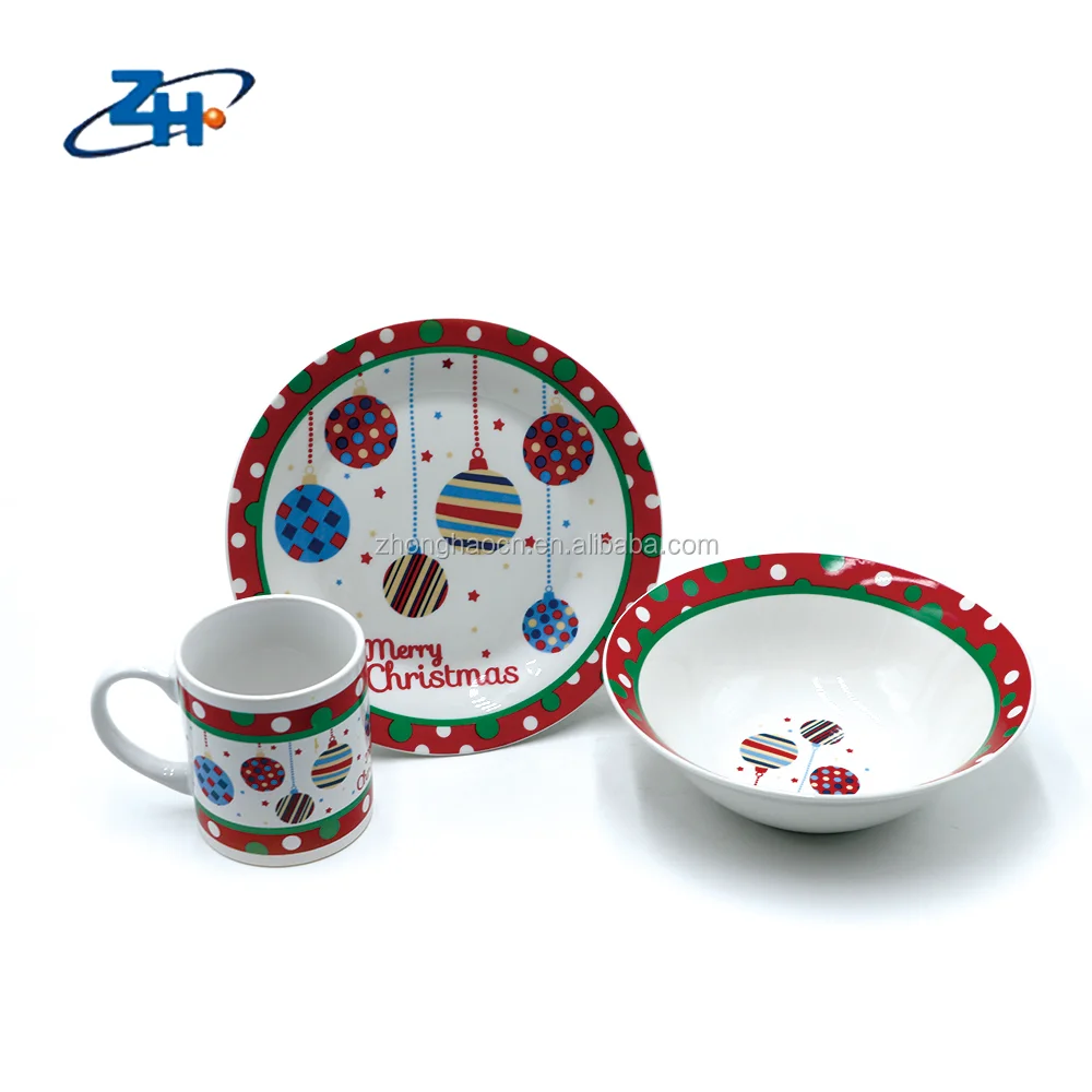 Purple Ceramic Porcelain Dishes Plates Dinner Set Dinnerware Purple Camping Custom White Tableware Country for Hotel Restaurant