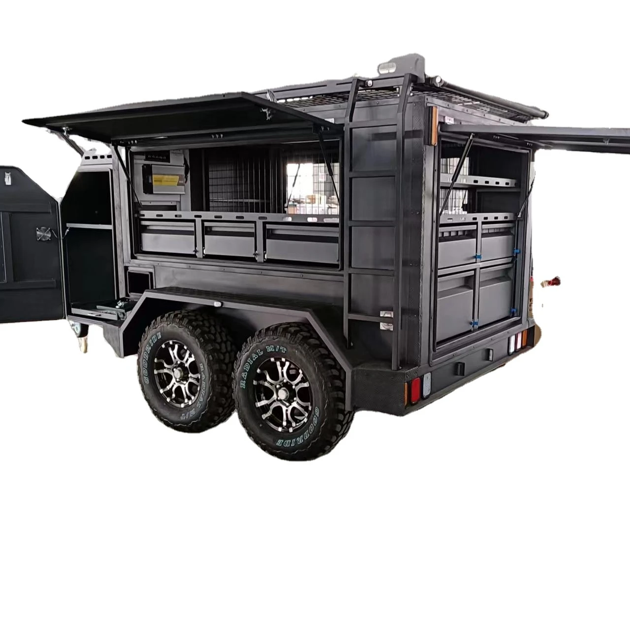 2024 Heavy duty KE6  dual axles trademan trailer