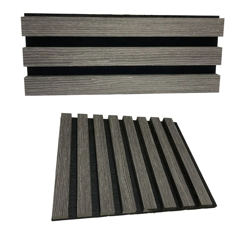 Профессиональная фабрика Haoran, Прямая поставка, деревянная акустическая панель из МДФ для звукоизоляции