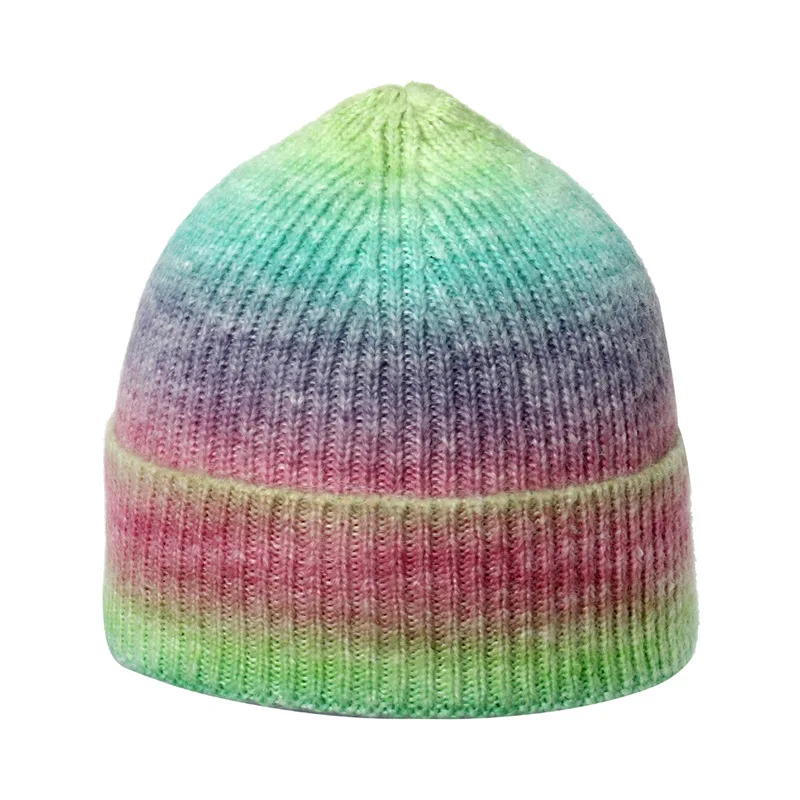 2024 fashion winter hat for women casual new knitted beanie hat for sale