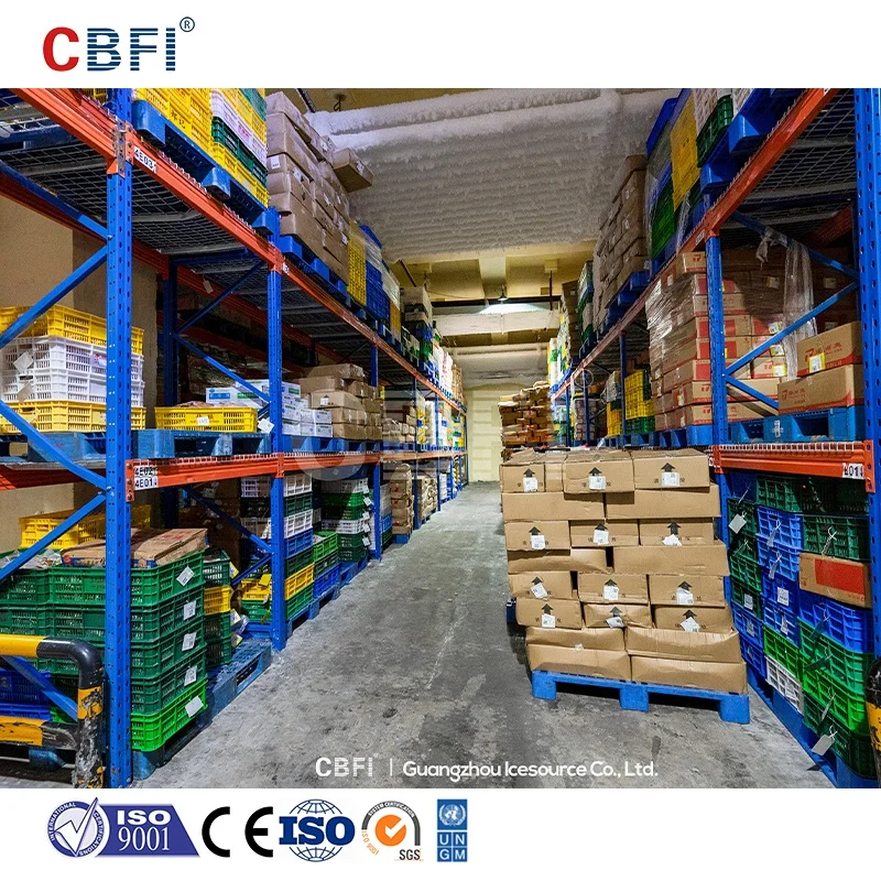 Guangzhou Factory Butchery Large Cold Room / Cold Room Equipment For Meat 1000 Square Meters