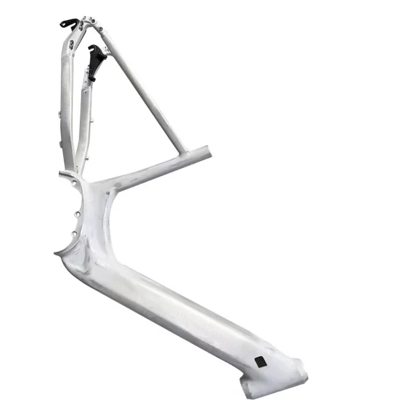 Lightweight Electric Road Bicycle Frame with Mid-Drive Motor Durable Carbon Fiber Titanium Alloy Materials for MTB & BMX Riding