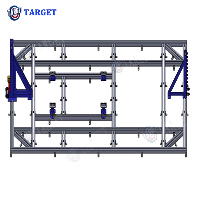 Ground steel frame machine Floor car dent puller Underground car body straightening machine Car frame machine