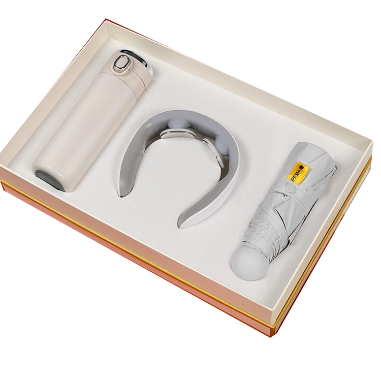 2023 Luxury Promotional Wholesale Souvenirs Wedding Guests Gift Box Set for Women New Year Gift Luxury Gift Set with Flask Cup