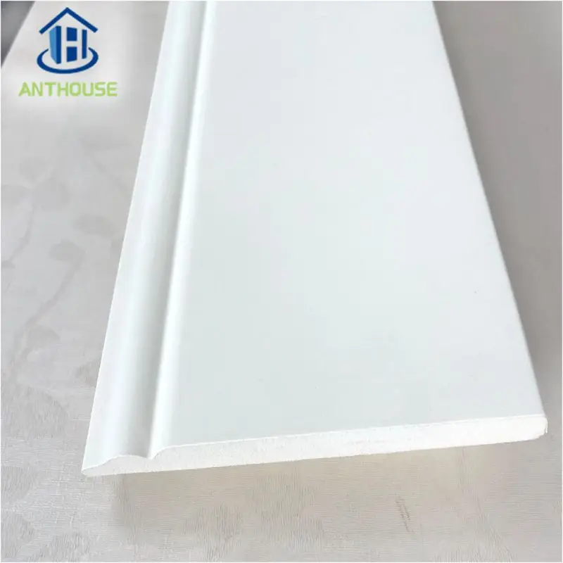 House Home Decorative PS Waterproof Easy Install Flooring Skirting Board baseboard molding