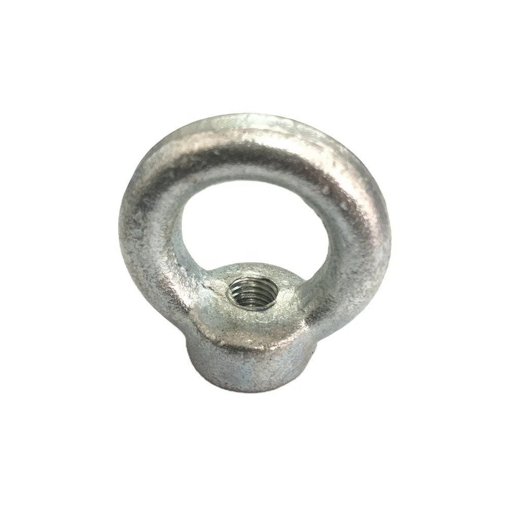 Galvanized Carbon Steel Forged Din 582 Ring Nut Din582 Anchor Lifting Nuts