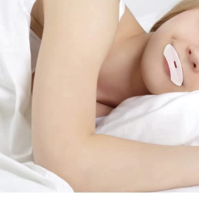Sleep Patch Tapes Dream Recovery Soft Close Medical Grade Clear Breathing Cotton Antisnoring Kids H Mouth Tape for Sleeping