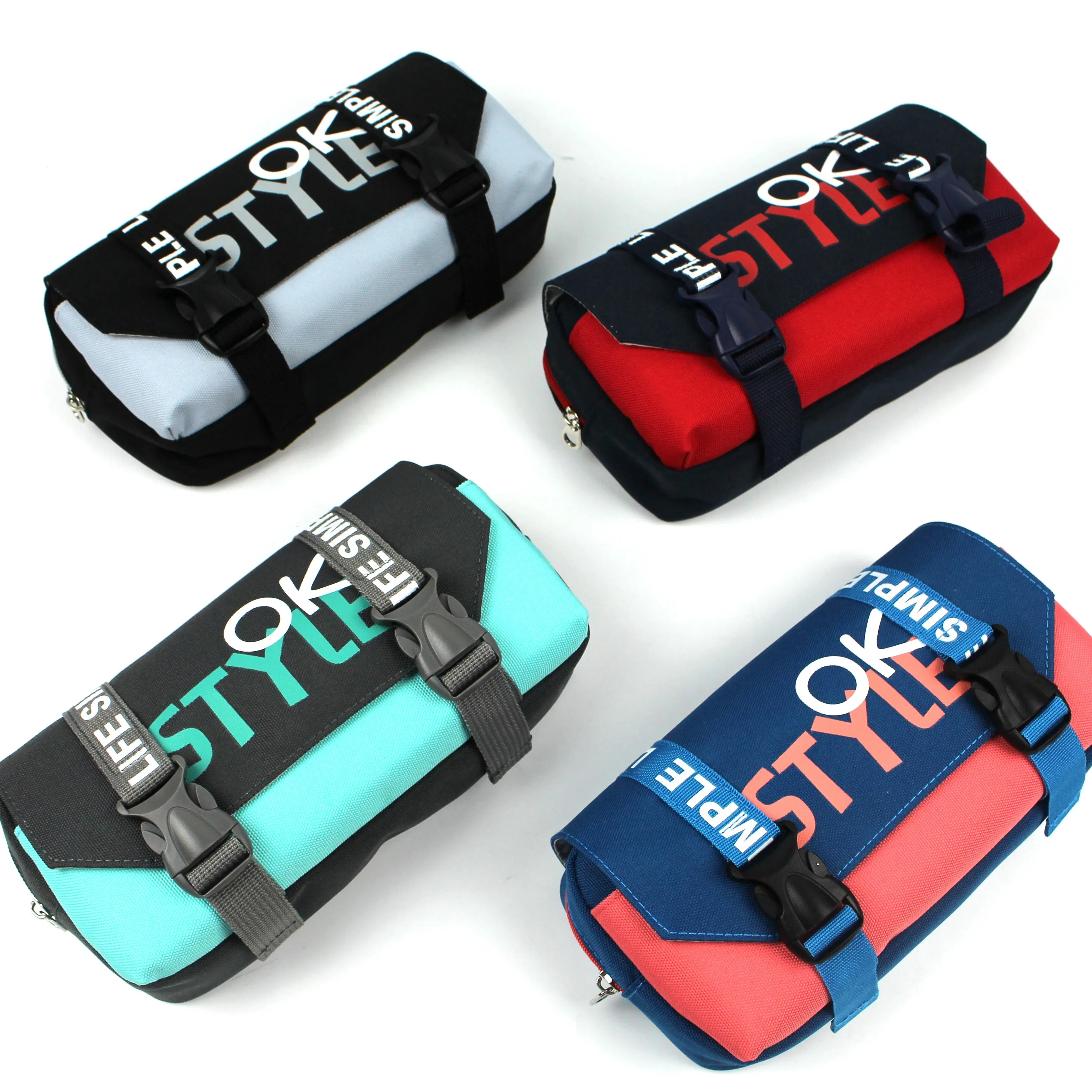 Large Pencil Case, Durable Pen Pouch with Big Capacity, Minimalist Portable Stationery Bag for Middle High College