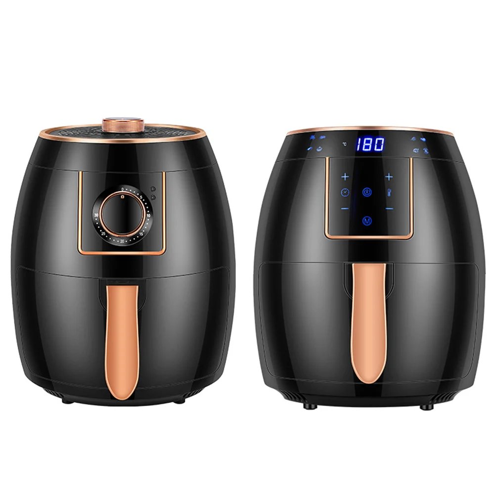 Household 5.5L Smart Air Fryer touch screen control Oil Free Air Fryer Large Capacity Chicken Fried Tools Kitchen Appliance