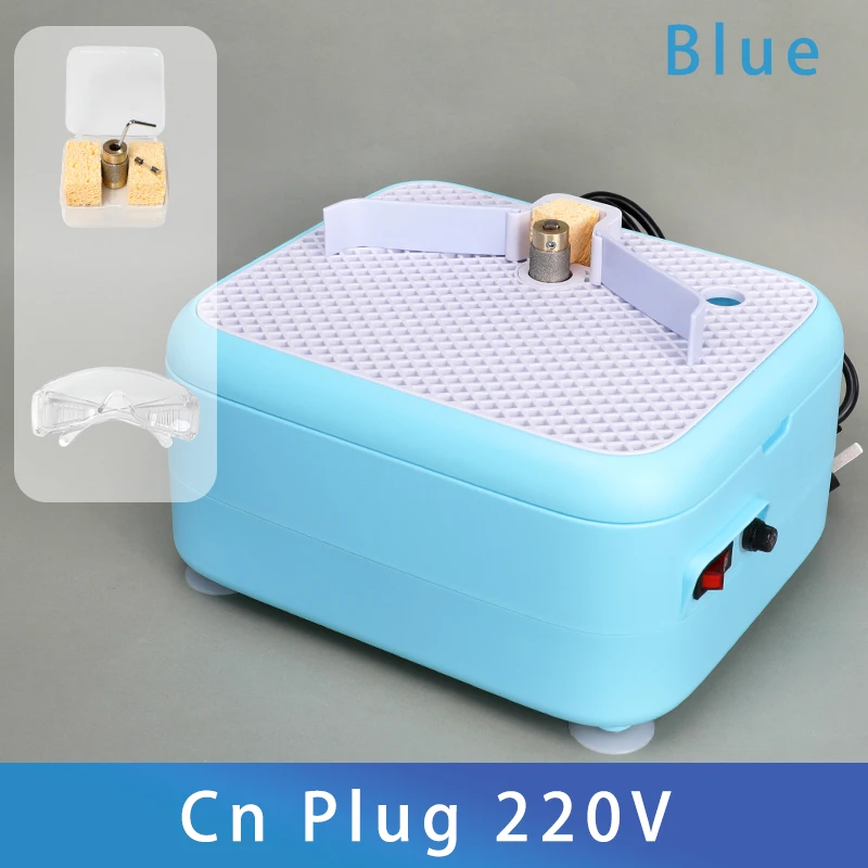 Portable stained glass grinder machine, mini marble stone  polisher & ceramic grinding tool kit for DIY Craft diamond drill