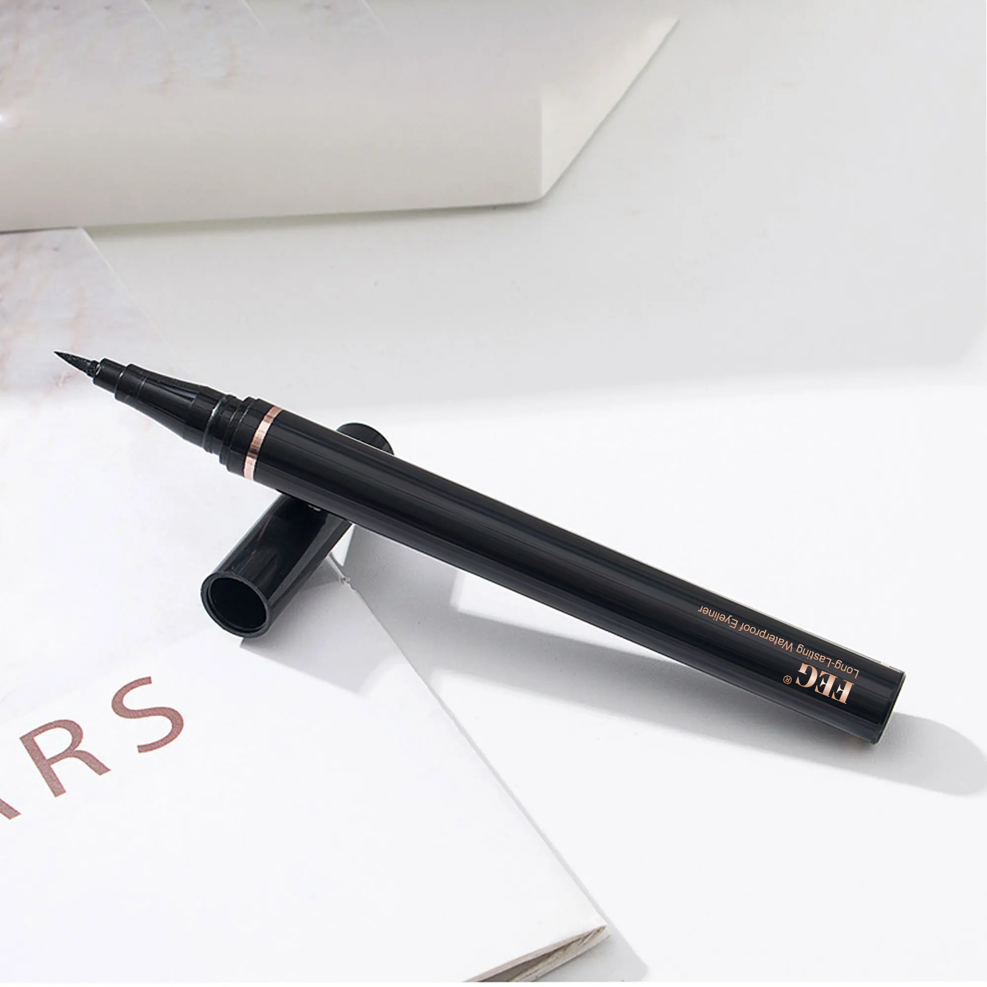 eyeliner pencil Wholesale eyeliner glue pen Set 3D Effect Korean PBT Fiber magnetic eyeliner Double Ended