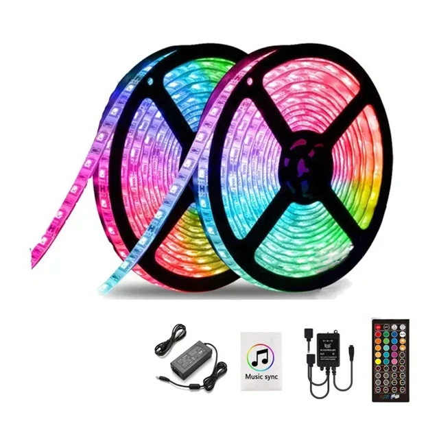 Cheap SMD5050 5m 10m Wifi Smart APP control Waterproof Flexible Light Music Lights LED Strip