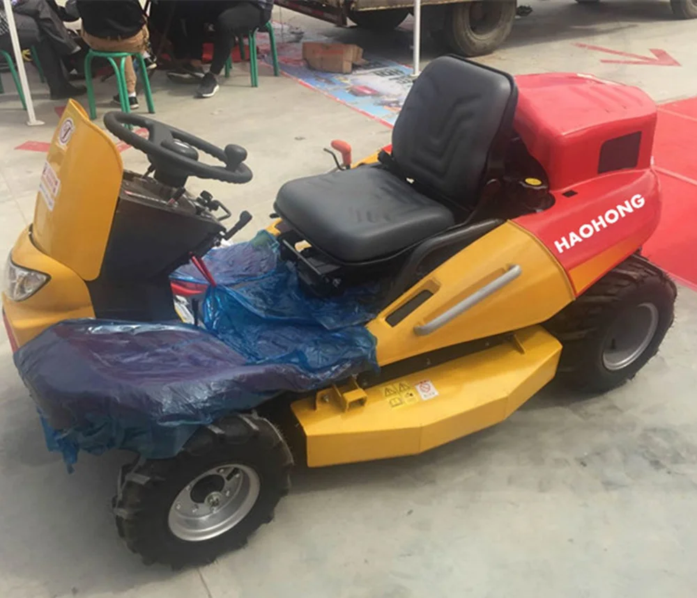 Hot sale 4*4 Wheels Driving Lawnmower Grass mowing mower 16.4kw lawn mower machine for sale