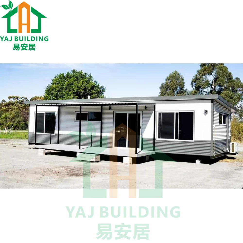 China factory sandwich panel prefab house modern home villa vacation house for Sale Outdoor Temporary Easy Install House