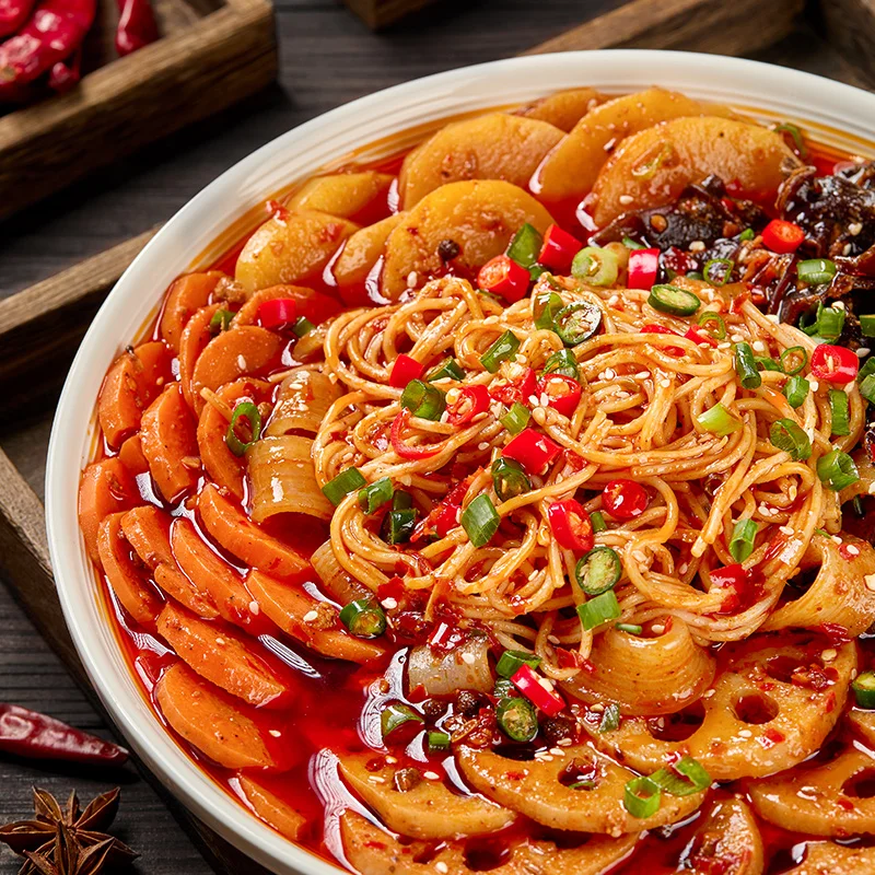 Simida Chongqing Malatang Self-heating Hot Pot Instant Noodles 381g Box Package