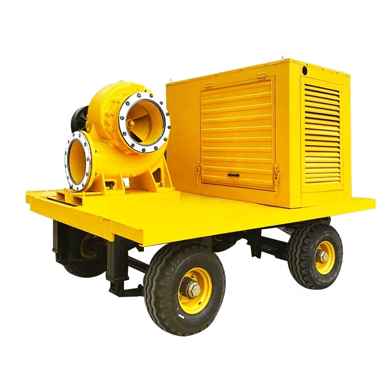 large automatic Agriculture Water Pump By Diesel Engine Mixed Flow Pump