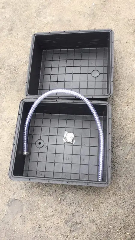 ZD-7 Plastic  battery box use for 24V120Ah gel battery with heat protection