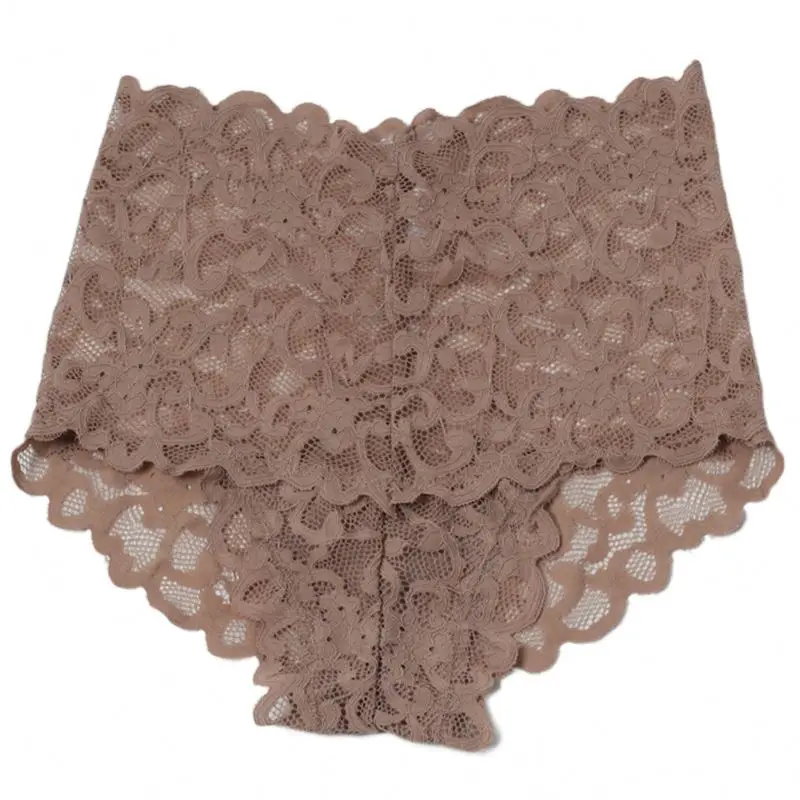 
Dropshipping Vip High Waist Lace Panties Butt Lift Up Underwear Women Underpants Sexy Briefs Floral Panties Female Lingerie 