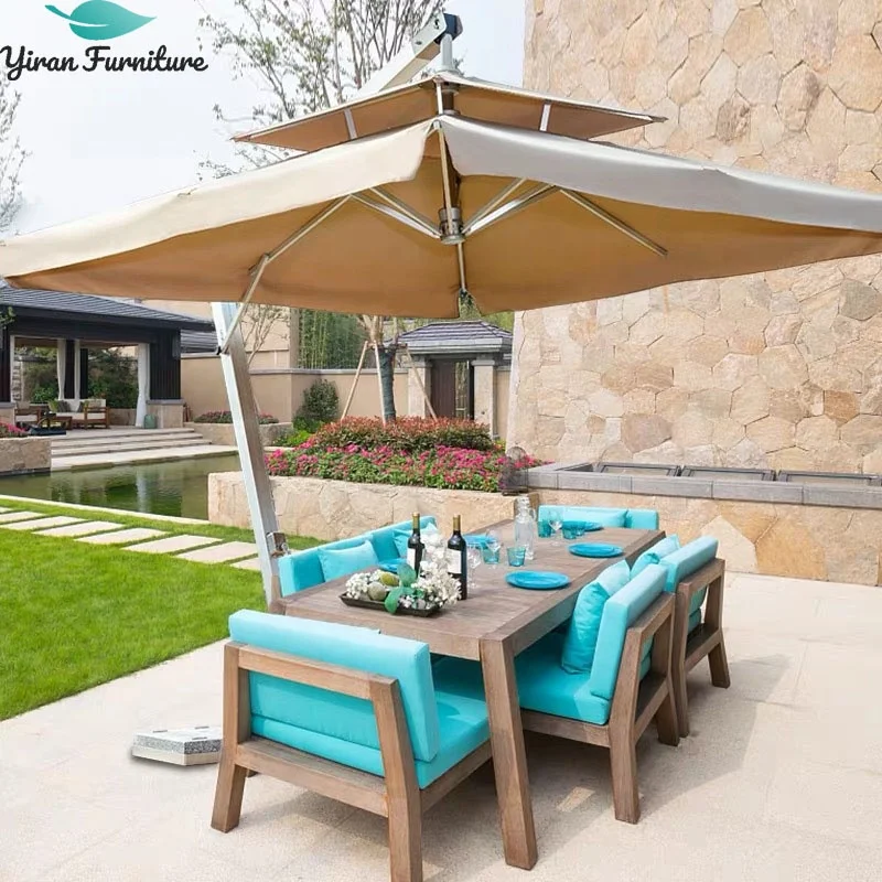 High Quality Aluminum Garden Patio Parasol Wholesale Outdoor Umbrella In Customized