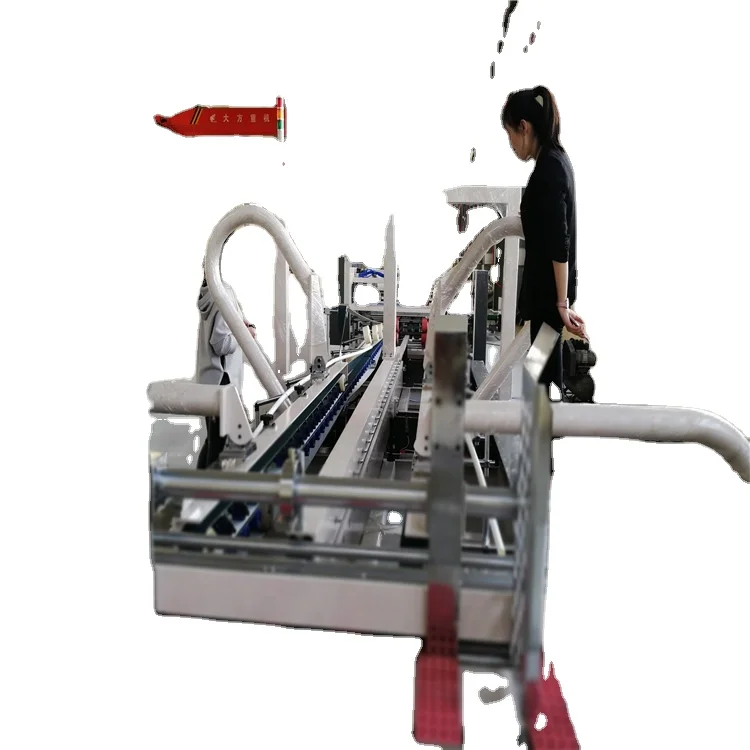 folder and gluer with braille embosser machine