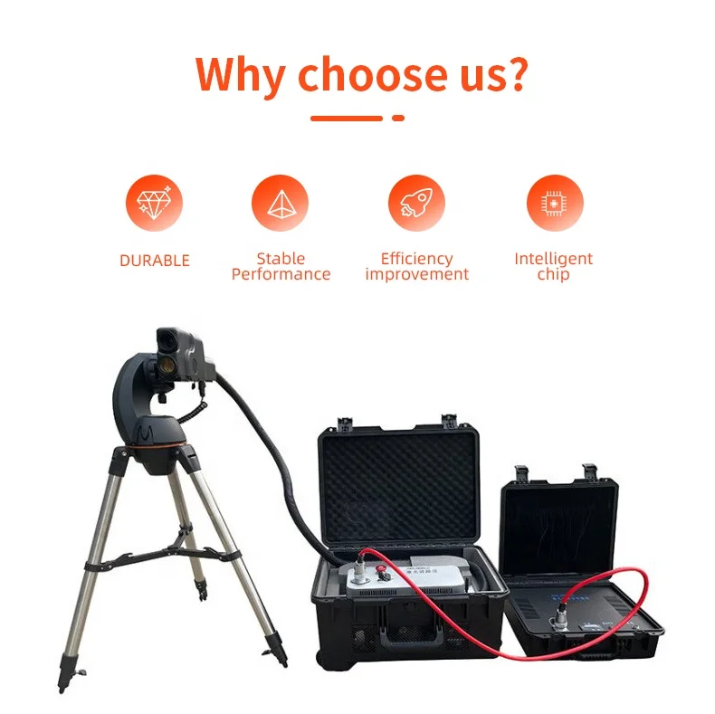 200w 500w Portable Fiber Laser Obstacle Remover Cleaning Machine Laser Obstacle Remover Factory