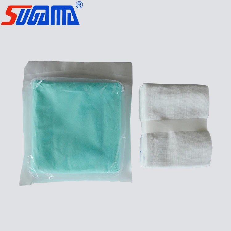 45cm x 45cm sterile lap sponges abdominal pad with high quality
