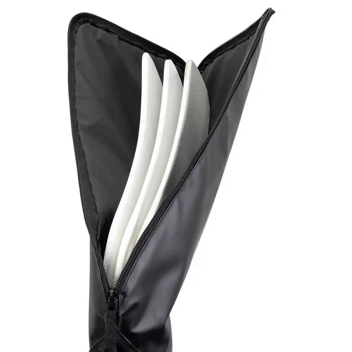 One Shoulder Hockey Stick Bag Black Light Waterproof for Hockey Stick Adjustable Ice Hockey Equipment