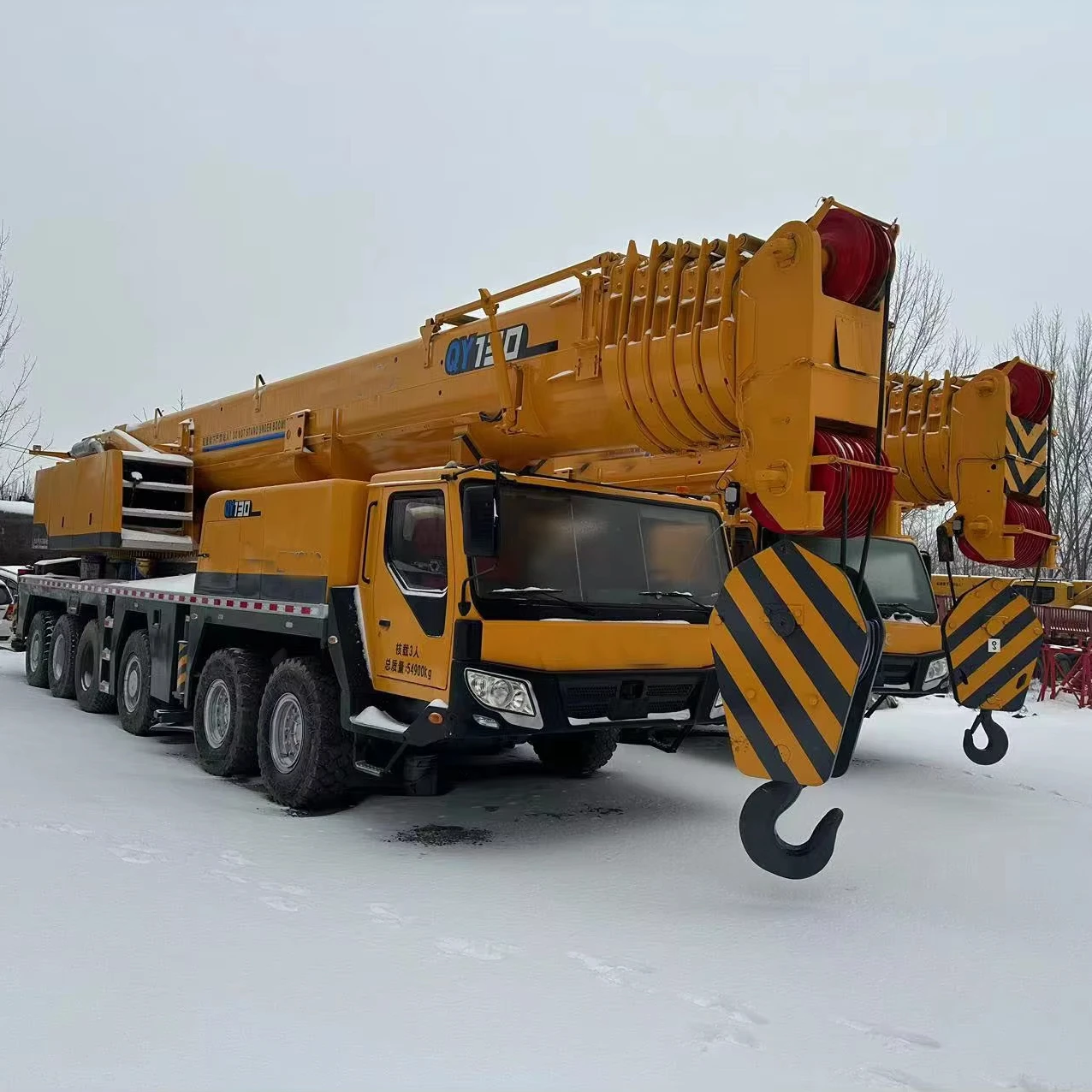 Подержанный QY130K QY130K-I QY130K-II 130 тонный Автокран китайского производства XCA130 мобильный кран со стрелой