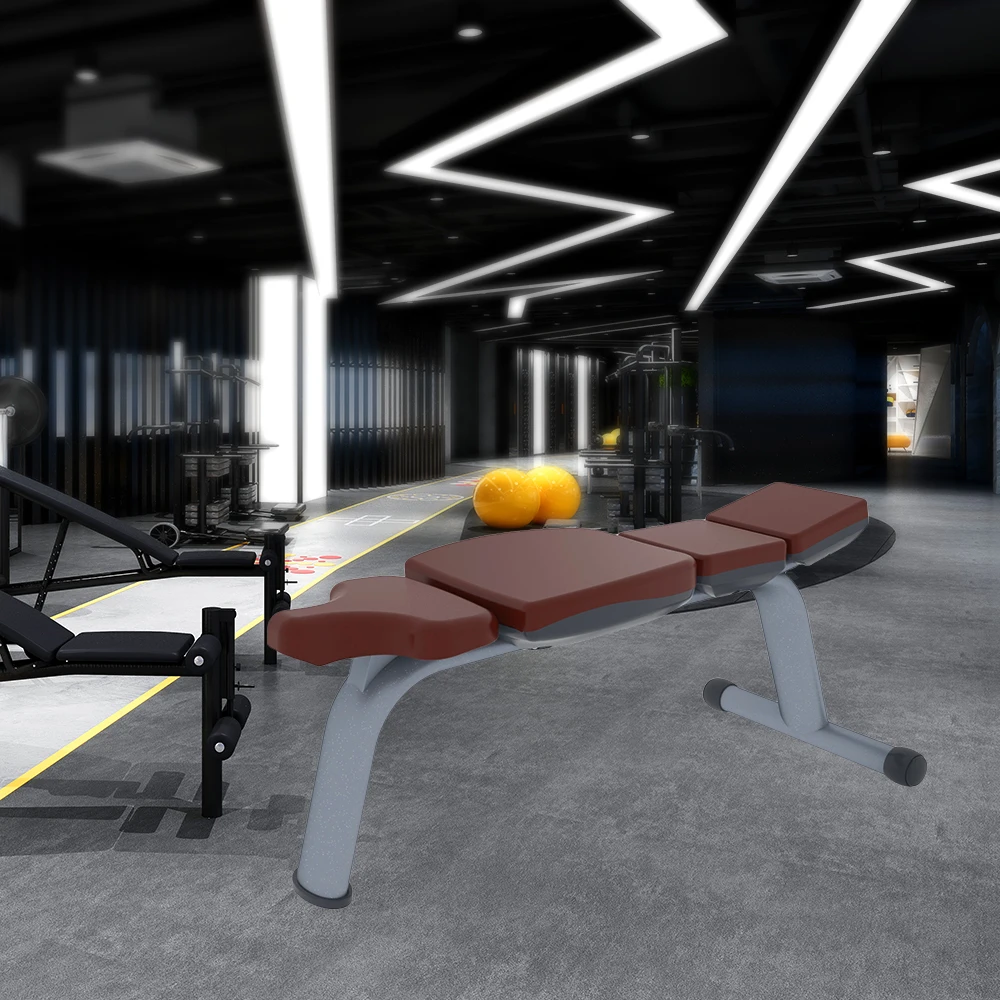 Wholesale Price Factory Direct GYM Fitness Equipment  Flat Bench for Commercial Using