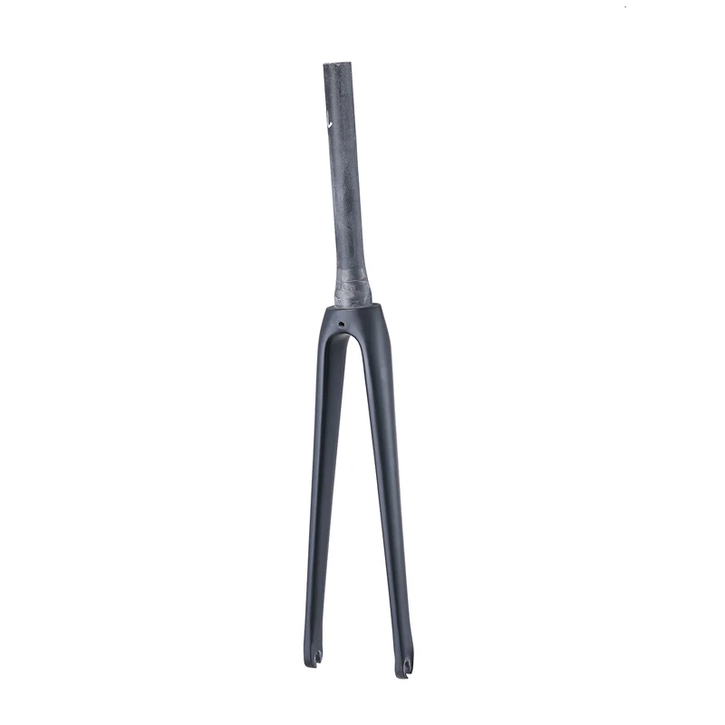
Lowest price 700C T800 Full Carbon Fiber Rigid C-Type Clamp Brake Road Bike Fork V Brake 